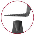 6991-M - UltraWiz® - Standard Radius Serrated Blade - 3/4"